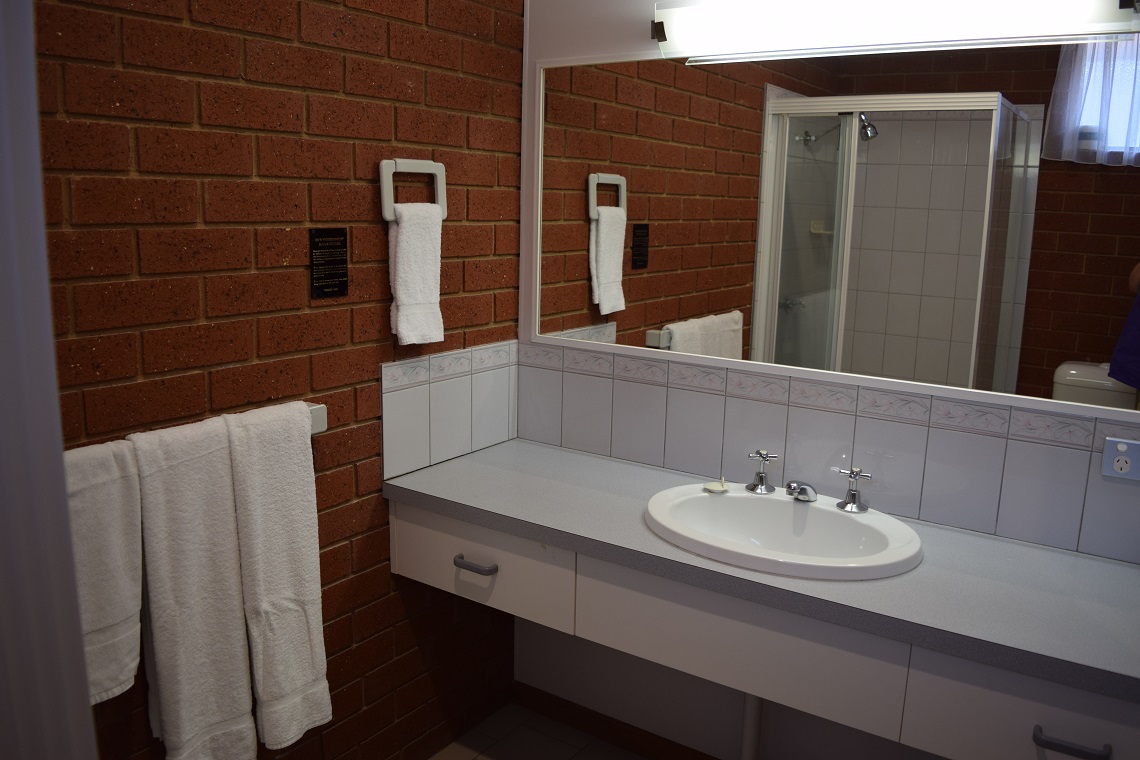 Standard King bathroom